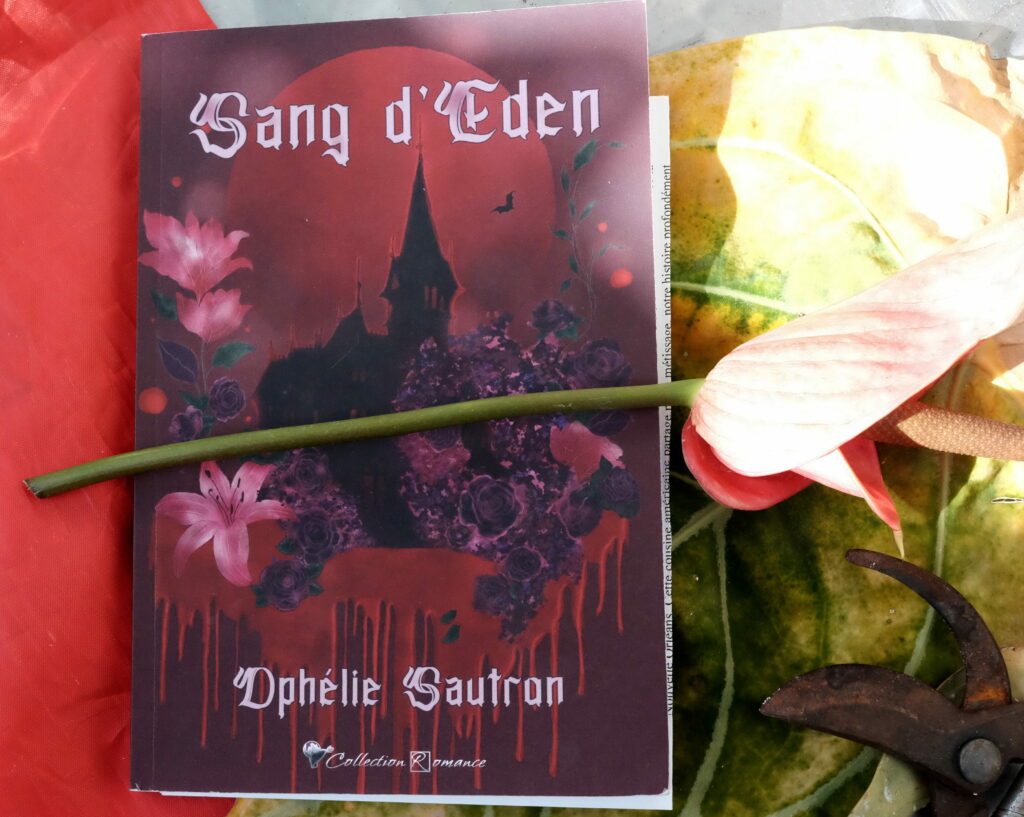 Ophélie Sautron, auteure autrice roman Sang d'Eden vampires poèmes