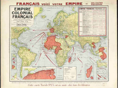 Empire colonial français carte