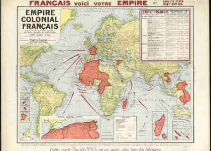 Empire colonial français carte