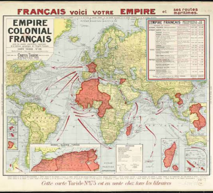 Empire colonial français carte