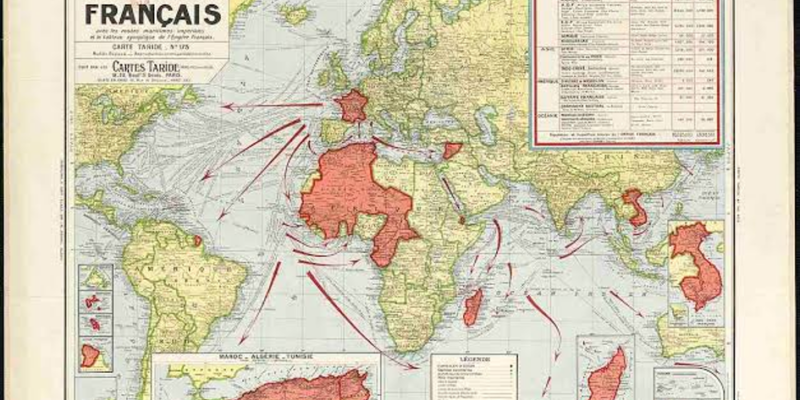 Empire colonial français carte