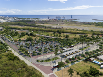 Projet de train Réunion Express, consultation, simulation de la gare de Saint-Leu au Portail.
