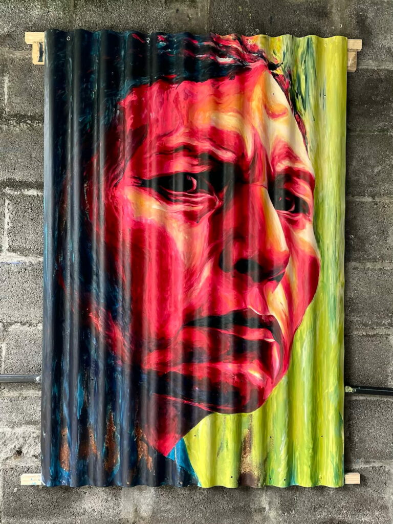 Aurore Labre, Peinture arts plastiques (Photo Aurore Labre) (Victorine Félix)