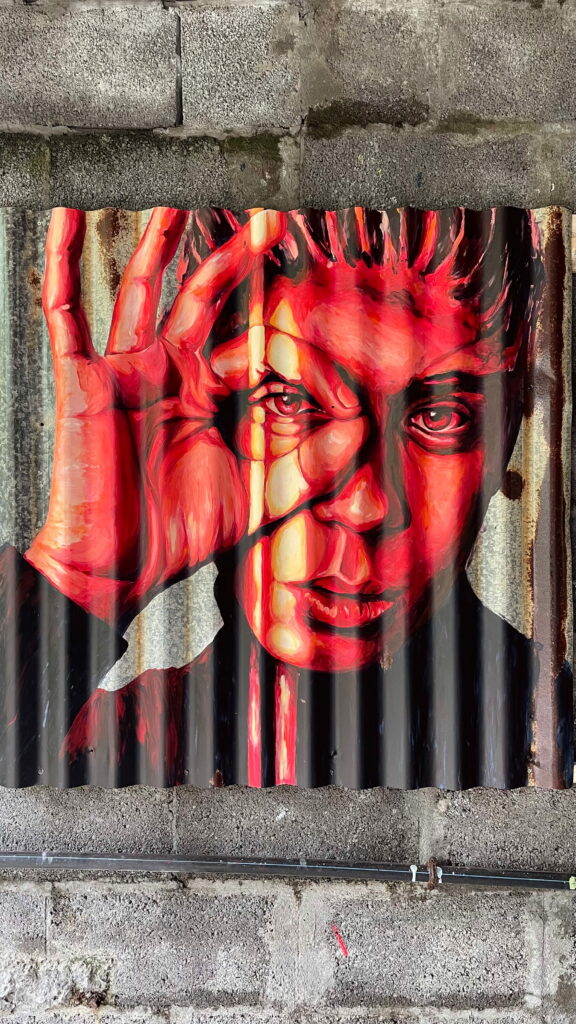 Aurore Labre, Peinture arts plastiques (Photo Aurore Labre) (Victorine Félix)