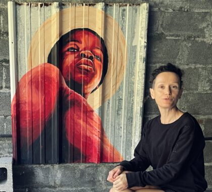 Aurore Labre, Peinture arts plastiques (Photo Aurore Labre) (Victorine Félix)