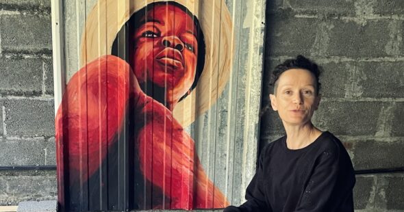 Aurore Labre, Peinture arts plastiques (Photo Aurore Labre) (Victorine Félix)