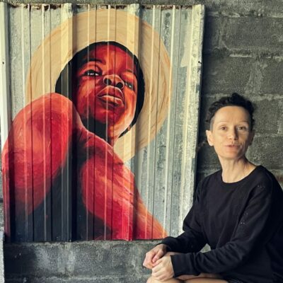 Aurore Labre, Peinture arts plastiques (Photo Aurore Labre) (Victorine Félix)