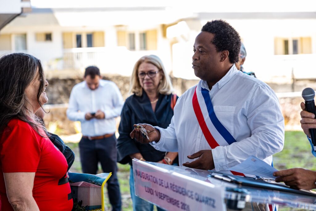 inauguration résidence Quartz au Tampon logement