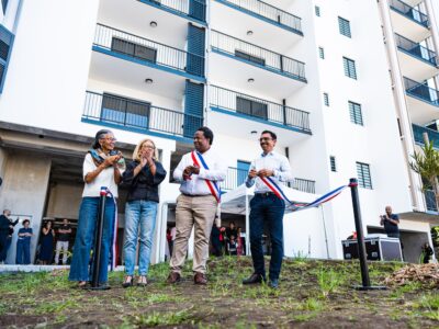 inauguration résidence Quartz au Tampon logement