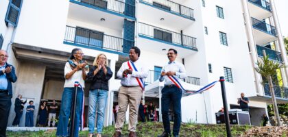 inauguration résidence Quartz au Tampon logement