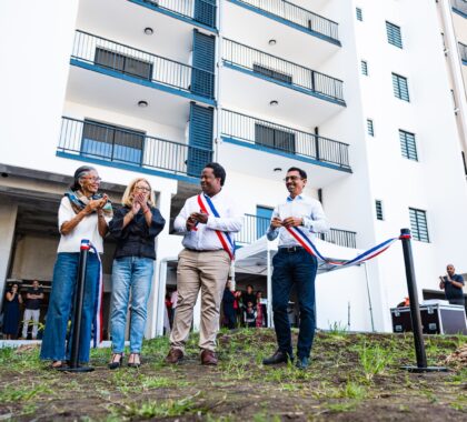 inauguration résidence Quartz au Tampon logement
