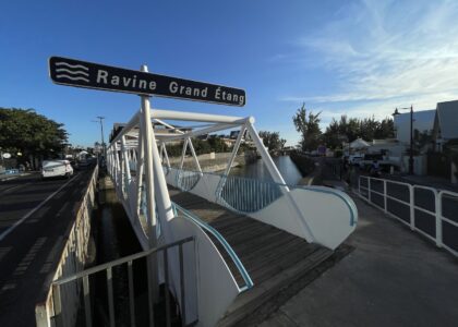 Prélèvement pollution phosphate ravine Grand Étang lanceur d'alerte