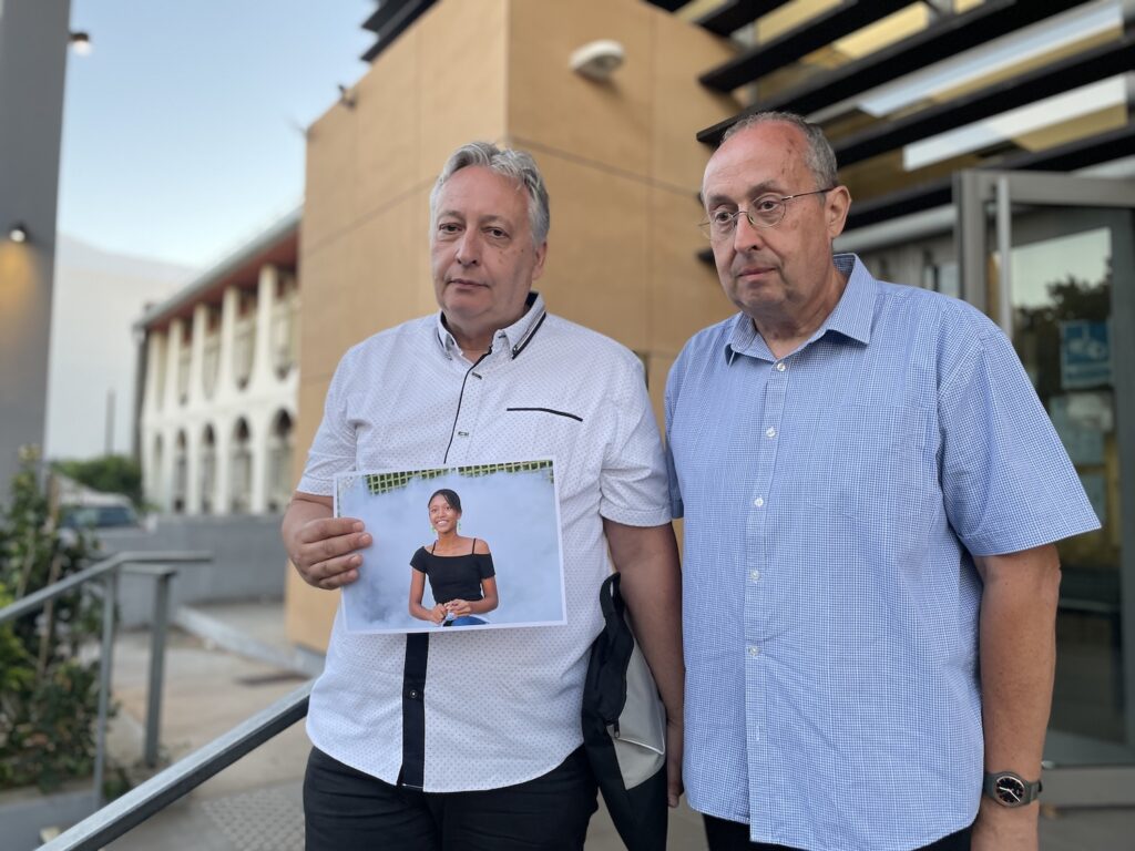 Alain Smerecki, père de Lina, et Benoît Smerecki, oncle et parrain