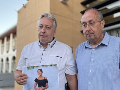 Alain Smerecki, père de Lina, et Benoît Smerecki, oncle et parrain