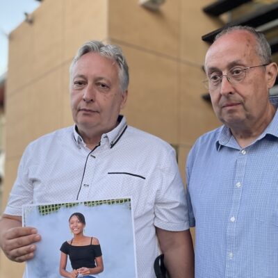 Alain Smerecki, père de Lina, et Benoît Smerecki, oncle et parrain