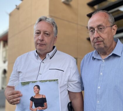 Alain Smerecki, père de Lina, et Benoît Smerecki, oncle et parrain