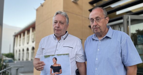 Alain Smerecki, père de Lina, et Benoît Smerecki, oncle et parrain