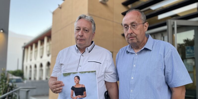 Alain Smerecki, père de Lina, et Benoît Smerecki, oncle et parrain