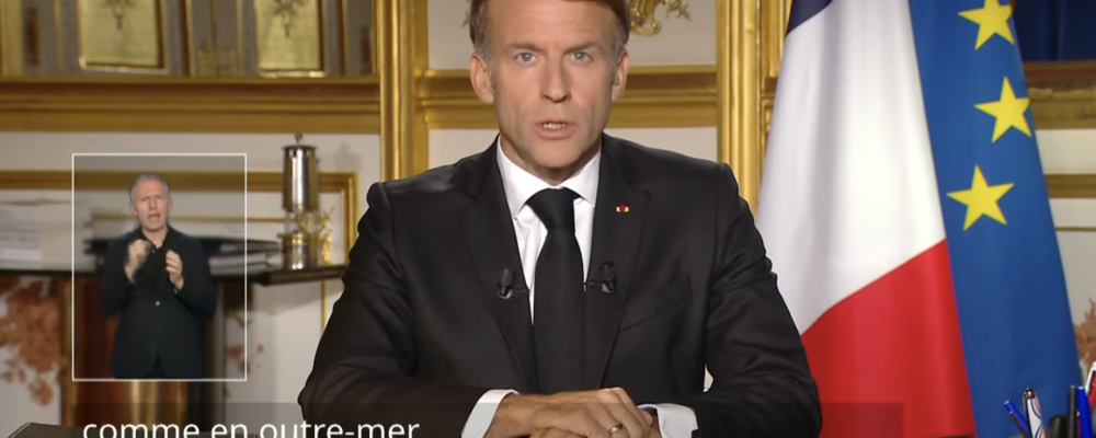 Allocution d'Emmanuel Macron