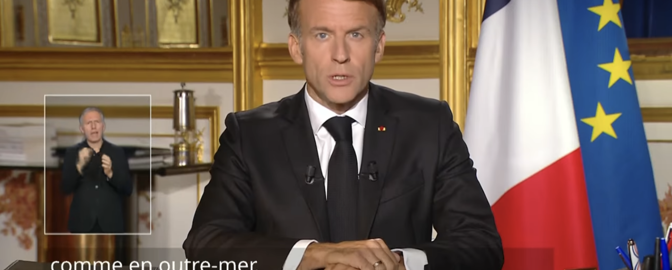 Allocution d'Emmanuel Macron