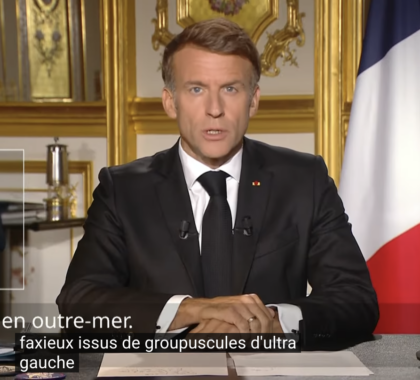 Allocution d'Emmanuel Macron