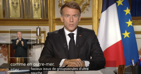 Allocution d'Emmanuel Macron