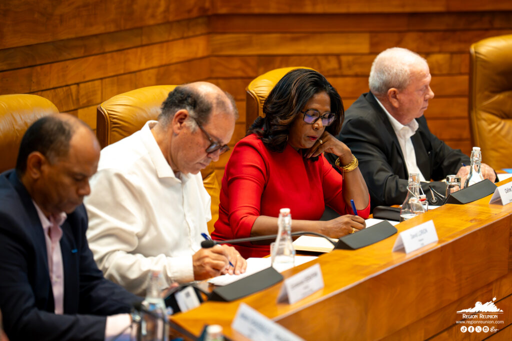 SAR Emmanuel Séraphin, David Lorion, Cézline Sitouze, Michel Vergoz